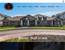 Tablet Screenshot of barstoconstruction.com